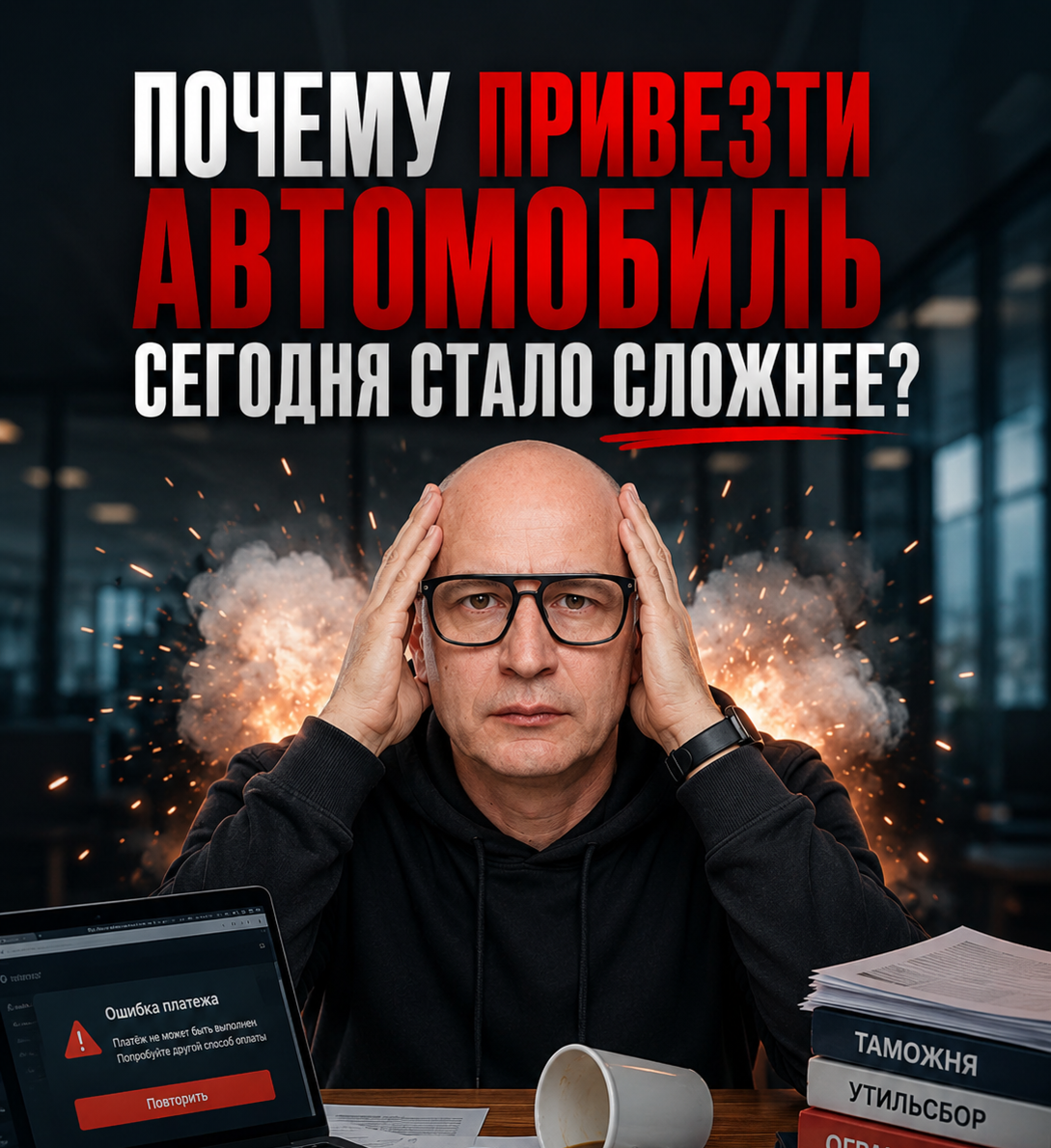 Почему привезти автомобиль сегодня стало сложнее?